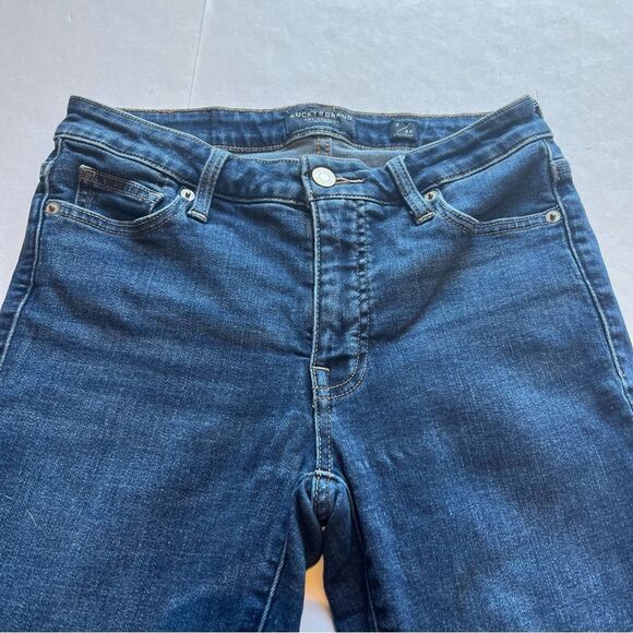 Lucky Brand Women's Mid Rise Skinny Blue Jeans Size 2/26 Hayden - Picture 3 of 9